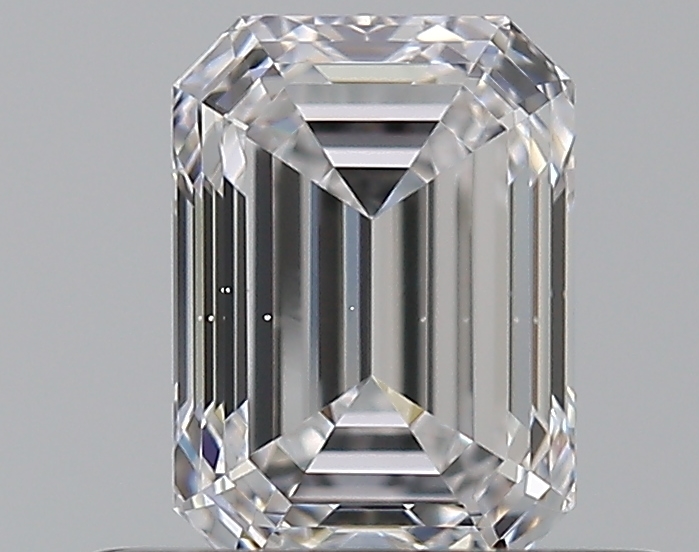 0.6 CaratD-SI1 - Cut Emerald Diamond