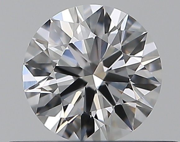 0.38 CaratE-VVS1 EX Cut Round Diamond