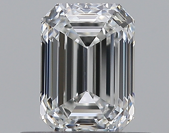 0.6 CaratF-VVS1 - Cut Emerald Diamond