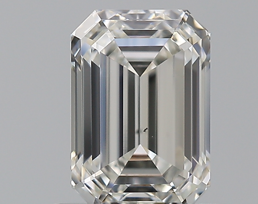 0.9 CaratH-VS2 - Cut Emerald Diamond