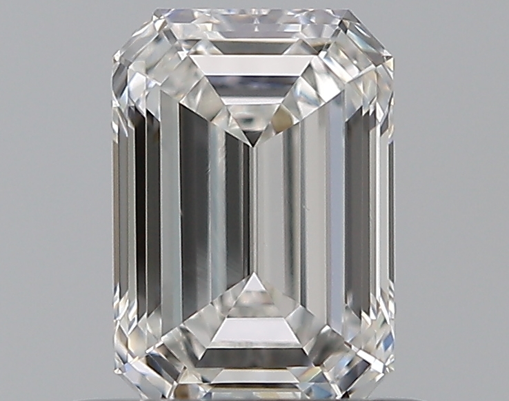 0.59 CaratE-VS1 - Cut Emerald Diamond