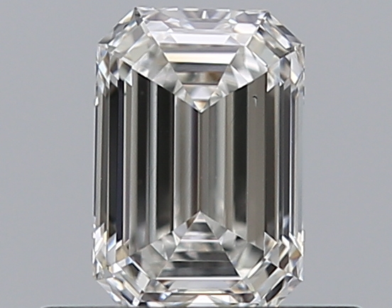 0.46 CaratF-VS2 - Cut Emerald Diamond
