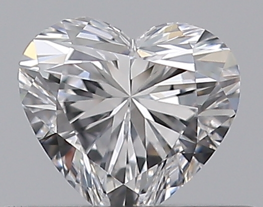 0.33 CaratD-VVS2 - Cut Heart Diamond