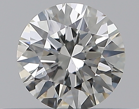0.33 CaratI-VS2 EX Cut Round Diamond