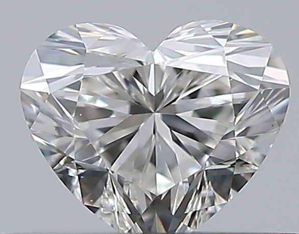 0.41 CaratF-VS1 - Cut Heart Diamond