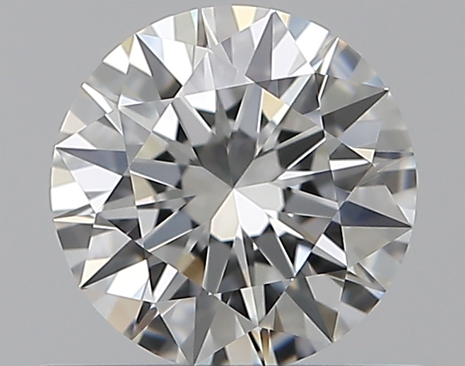 0.58 CaratF-IF EX Cut Round Diamond