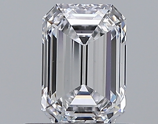 0.76 CaratD-VS1 - Cut Emerald Diamond