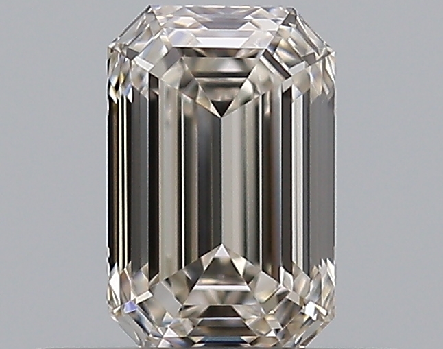 0.46 CaratK-IF - Cut Emerald Diamond