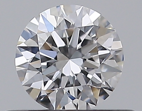 0.36 CaratD-VVS2 EX Cut Round Diamond