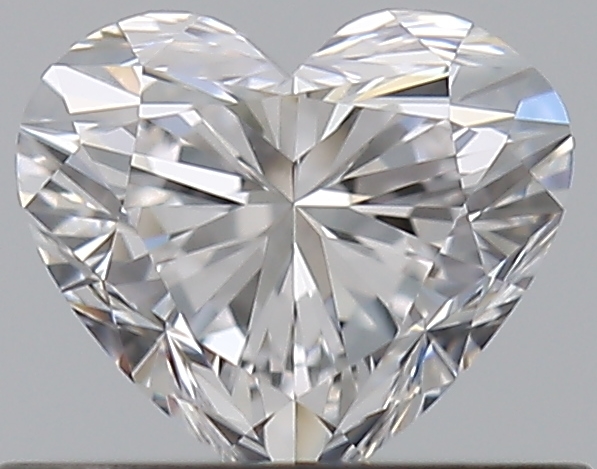 0.51 CaratD-VVS2 - Cut Heart Diamond