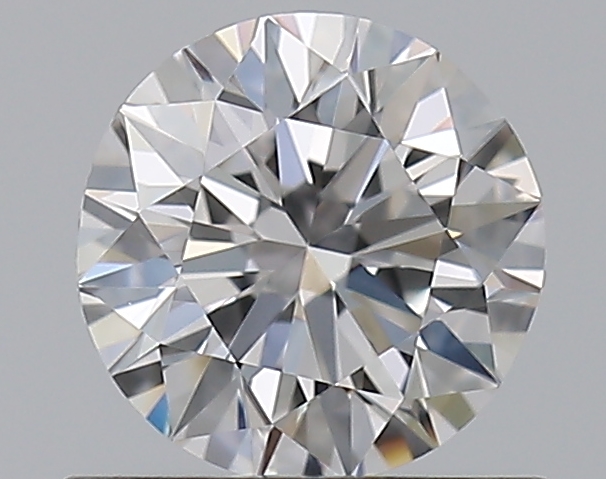 0.7 CaratD-VVS1 EX Cut Round Diamond