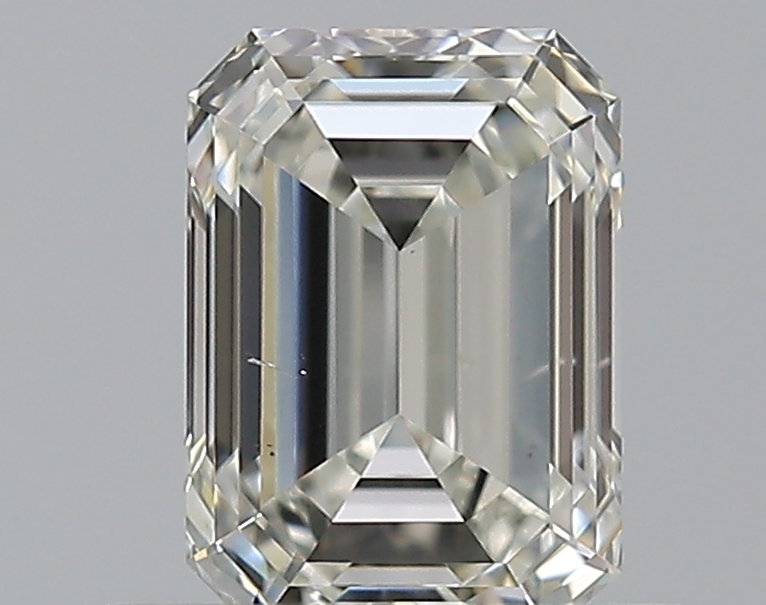 0.58 CaratI-SI1 - Cut Emerald Diamond