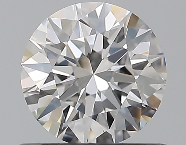 0.59 CaratF-VVS2 EX Cut Round Diamond