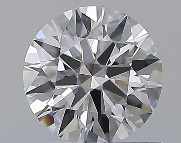 0.7 CaratD-VS2 EX Cut Round Diamond
