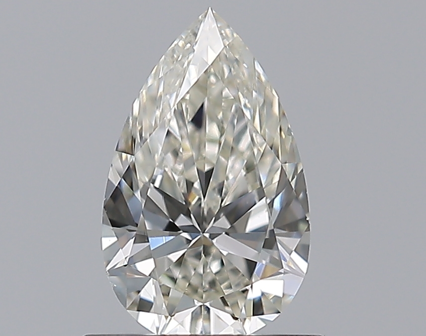 0.72 CaratJ-VS2 - Cut Pear Diamond