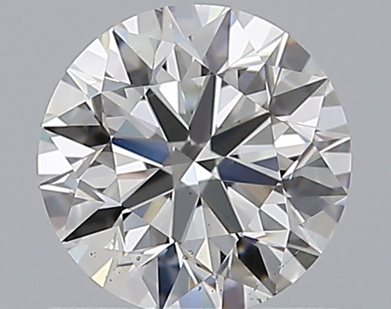 0.87 CaratG-VS2 EX Cut Round Diamond