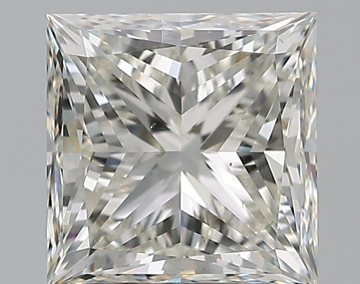 1.9 CaratJ-SI1 - Cut Princess Diamond