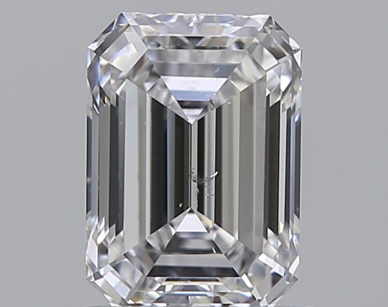 1 CaratD-SI1 - Cut Emerald Diamond