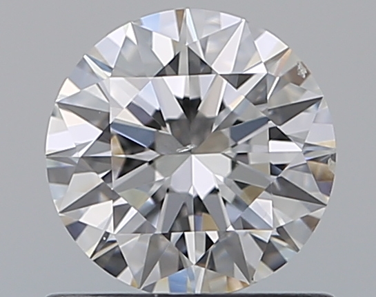 0.75 CaratF-SI1 EX Cut Round Diamond