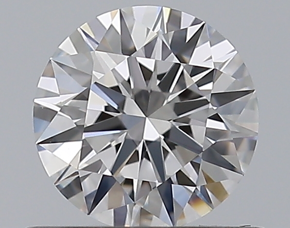 0.58 CaratE-IF EX Cut Round Diamond
