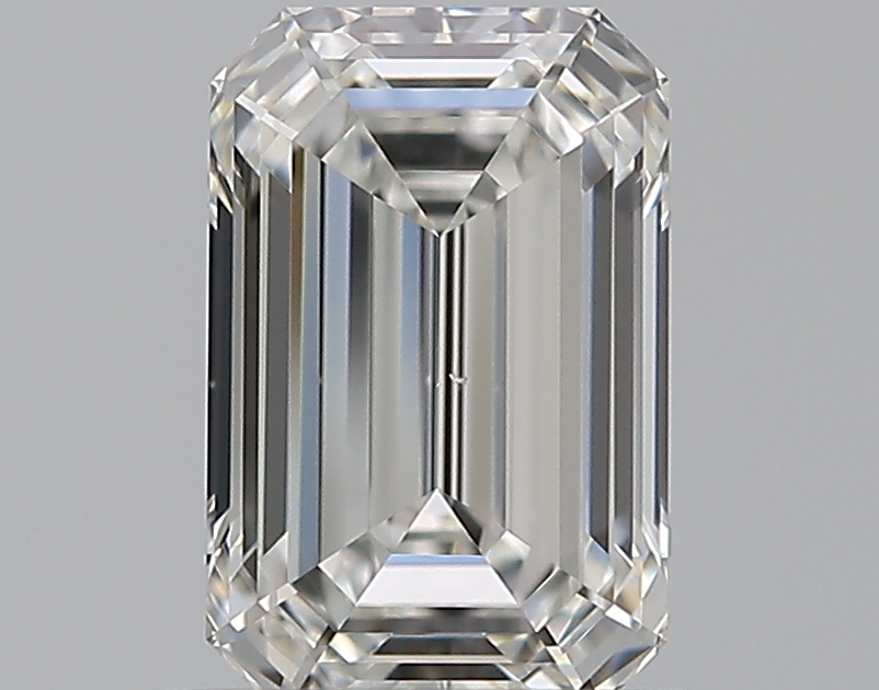 0.72 CaratH-VS1 - Cut Emerald Diamond