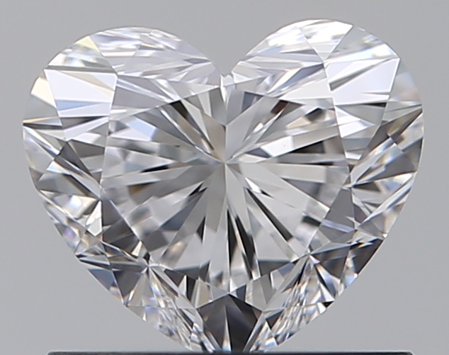 0.81 CaratD-VVS1 - Cut Heart Diamond