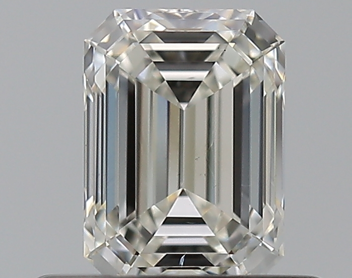 0.59 CaratI-VS2 - Cut Emerald Diamond