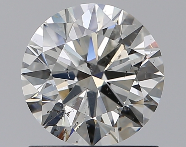 1 CaratK-SI2 EX Cut Round Diamond