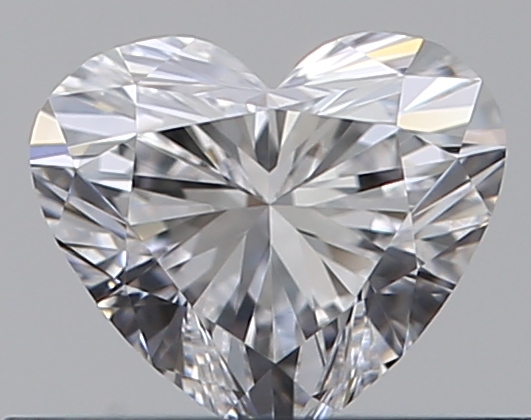 0.37 CaratD-VVS2 - Cut Heart Diamond