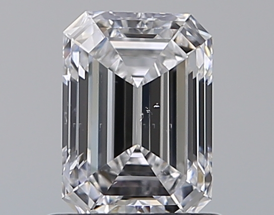 1 CaratD-VS2 - Cut Emerald Diamond