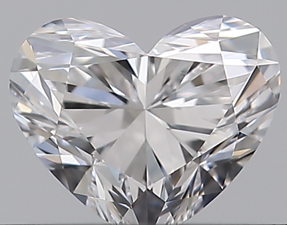 0.4 CaratD-VVS2 - Cut Heart Diamond