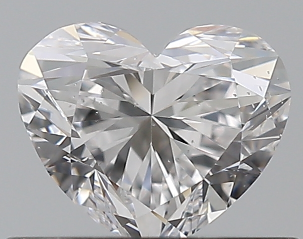 0.5 CaratD-SI1 - Cut Heart Diamond