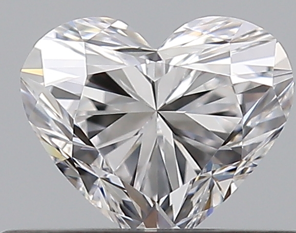 0.4 CaratD-IF - Cut Heart Diamond