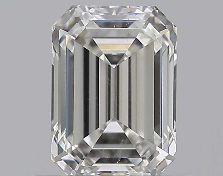 0.61 CaratH-SI1 - Cut Emerald Diamond