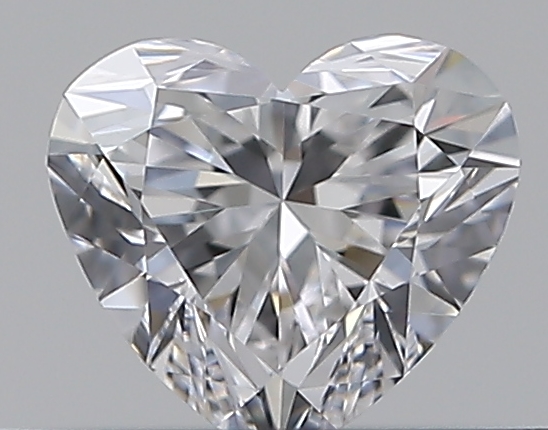 0.36 CaratD-VVS2 - Cut Heart Diamond