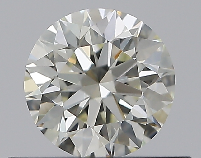 0.42 CaratK-VVS1 EX Cut Round Diamond