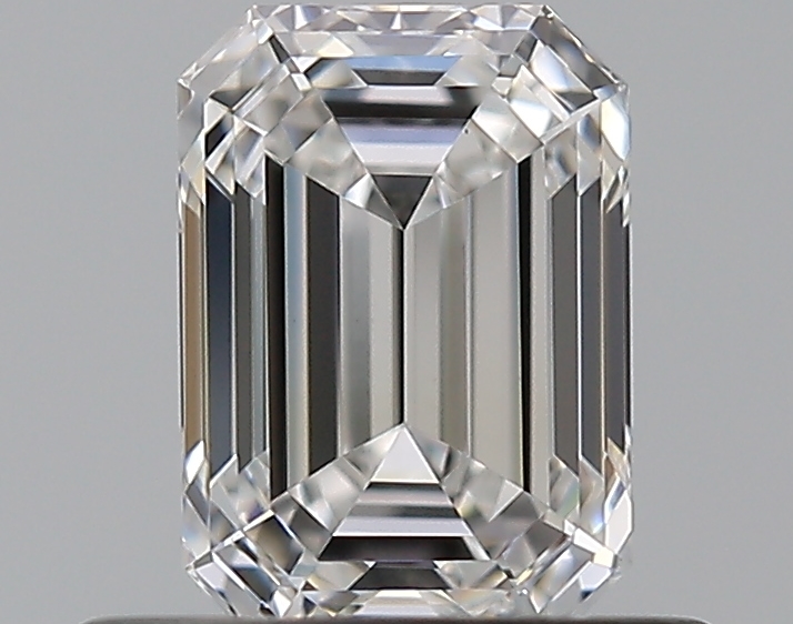 0.65 CaratE-VS1 - Cut Emerald Diamond