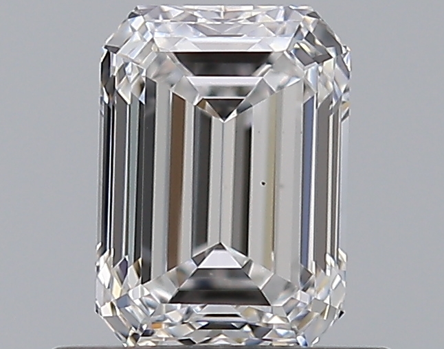 0.72 CaratD-VS1 - Cut Emerald Diamond
