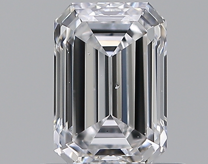 0.61 CaratD-SI1 - Cut Emerald Diamond