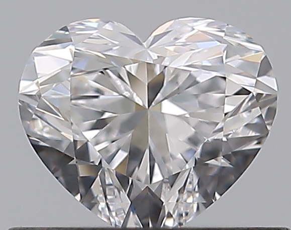0.48 CaratD-VVS2 - Cut Heart Diamond