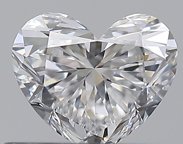 0.46 CaratD-VVS2 - Cut Heart Diamond