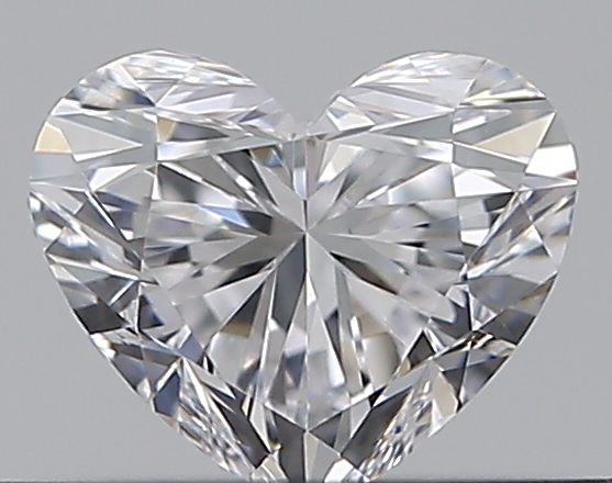 0.38 CaratD-VVS2 - Cut Heart Diamond