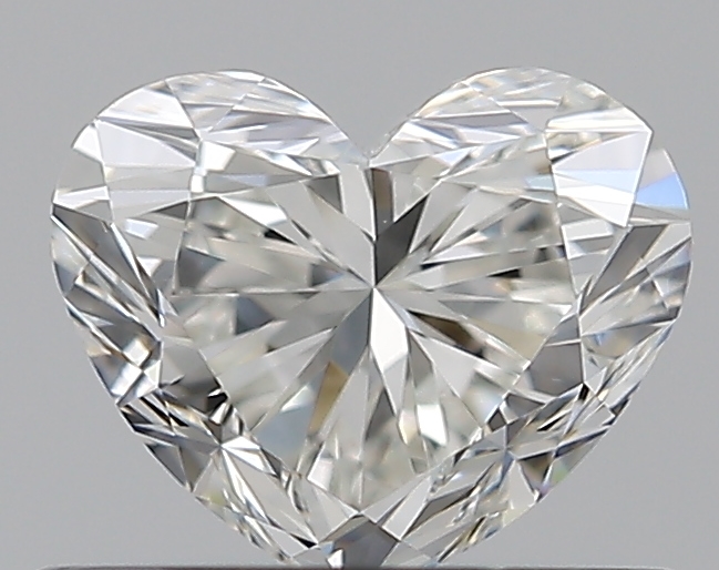 0.59 CaratH-VVS2 - Cut Heart Diamond