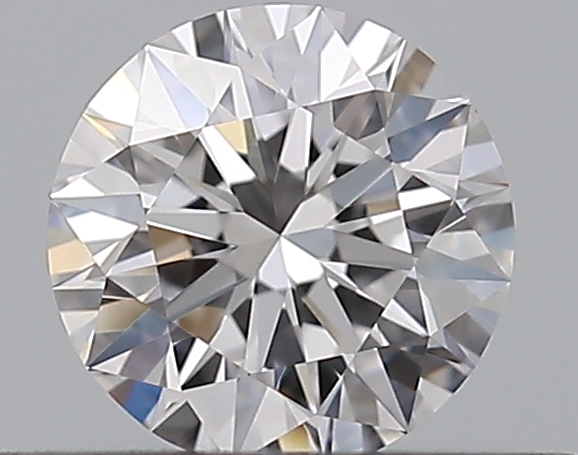 0.33 CaratD-VVS1 EX Cut Round Diamond