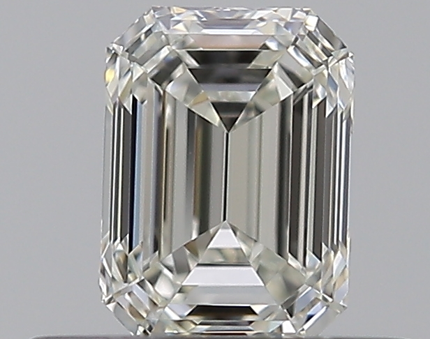 0.43 CaratJ-IF - Cut Emerald Diamond