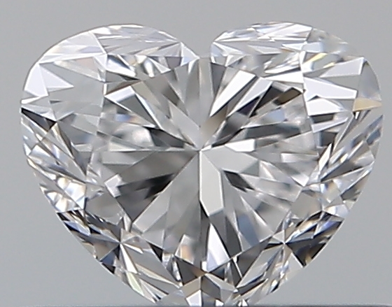 0.5 CaratD-VVS2 - Cut Heart Diamond