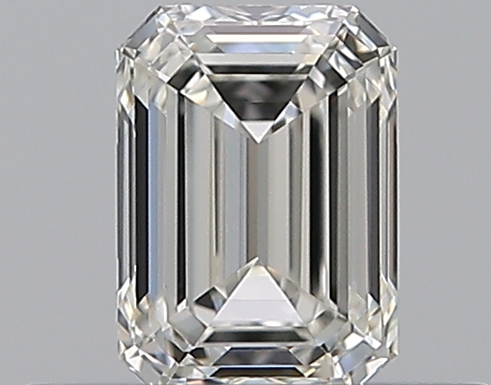 0.4 CaratH-VVS2 - Cut Emerald Diamond
