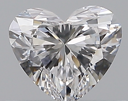 0.33 CaratD-VVS2 - Cut Heart Diamond