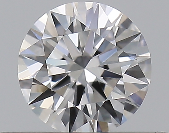 0.33 CaratD-VVS1 EX Cut Round Diamond
