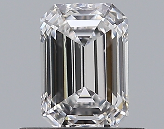 0.59 CaratD-VS2 - Cut Emerald Diamond
